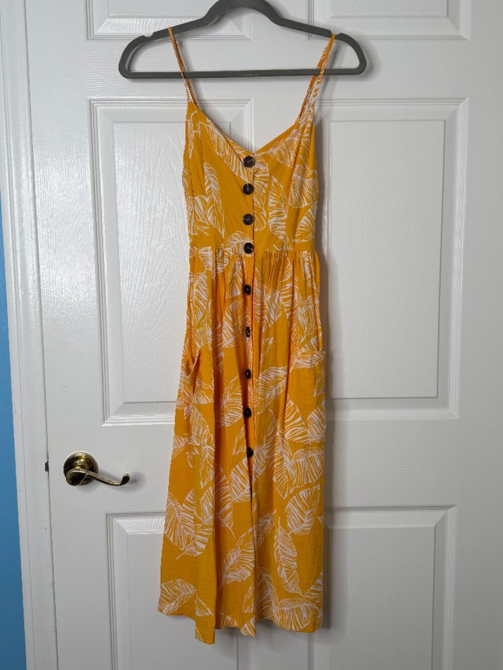 Yellow Tiki Dress